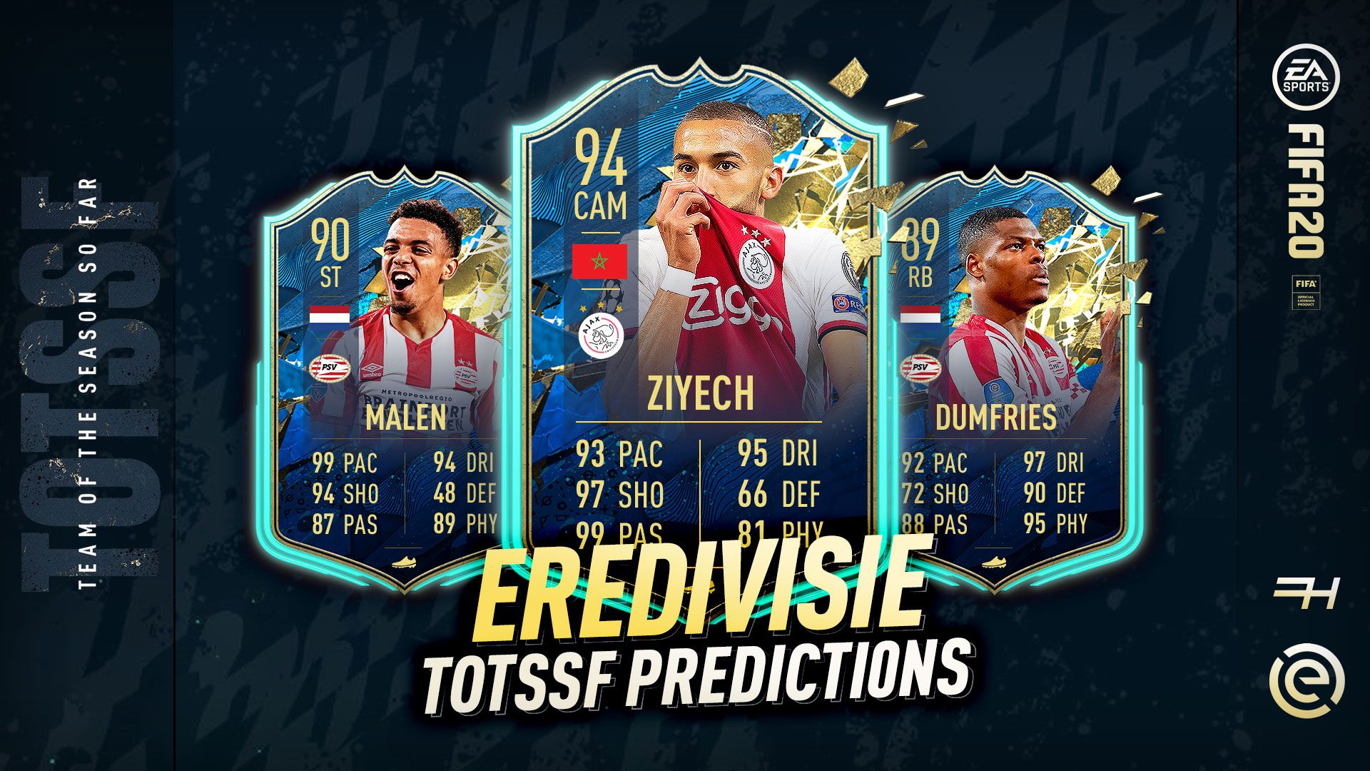 Fifa 20 Totssf Predictions Eredivisie Futhead News