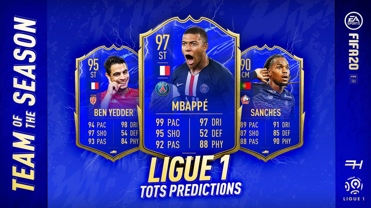 Neymar Mbappe Ben Yedder Tots