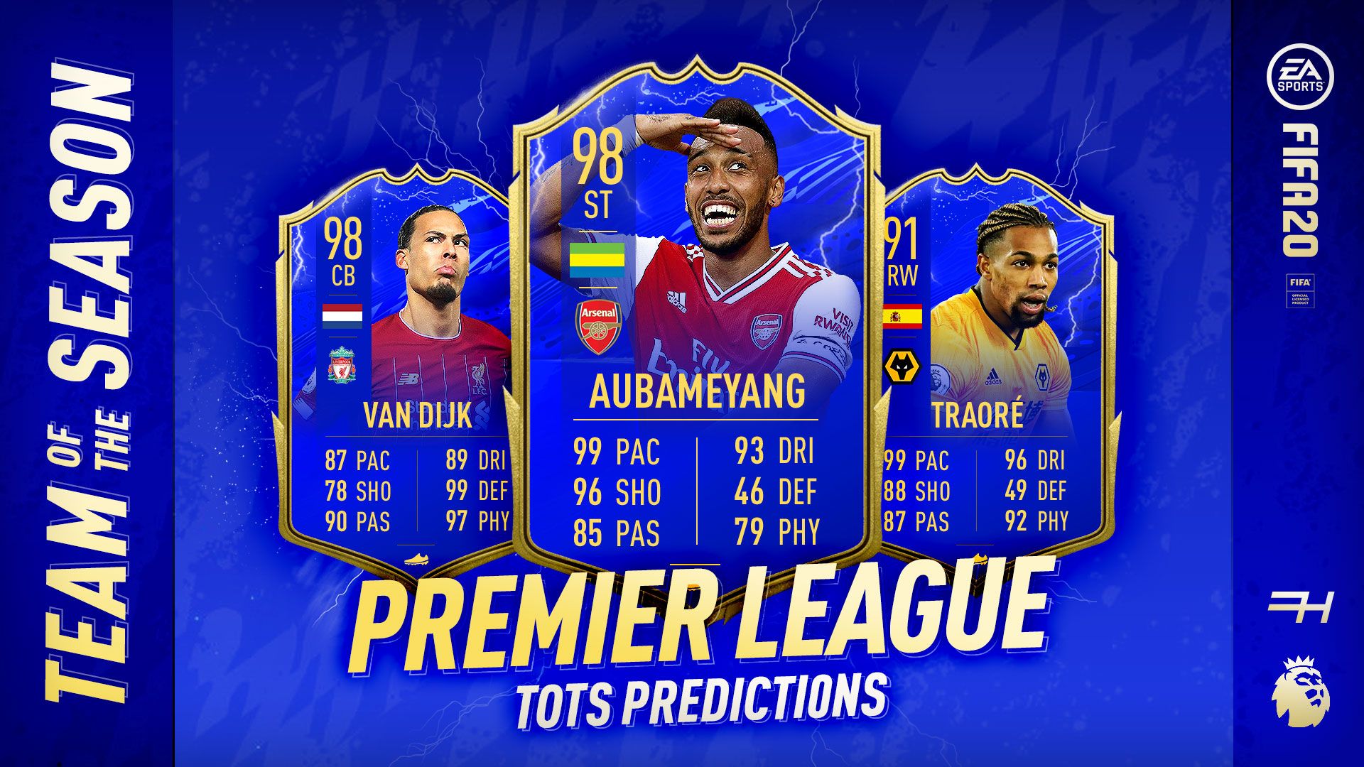 Fifa 20 Totssf Predictions Premier League Futhead News