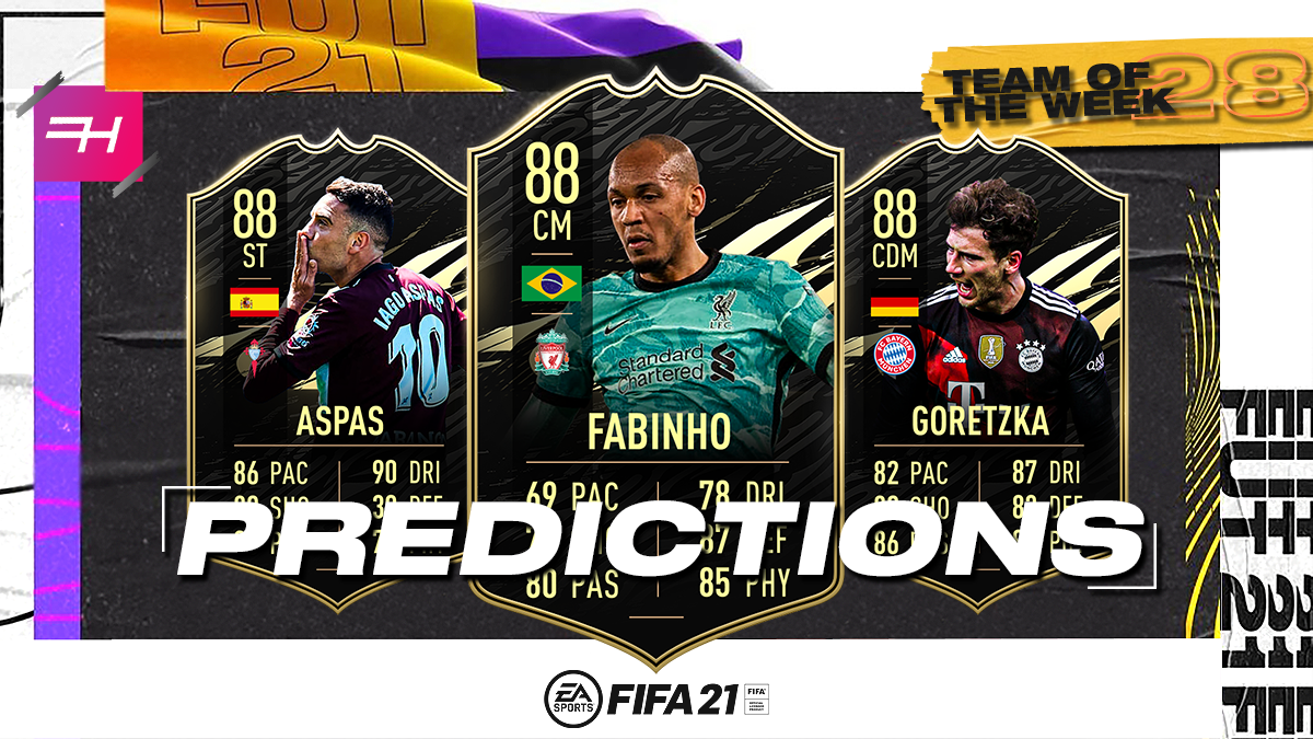 Fifa 21 Team Of The Week 28 Predictions Futhead News