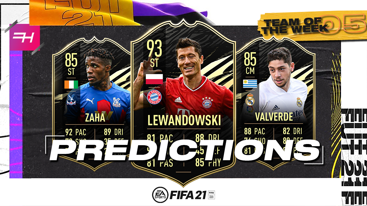 Fifa 21 Team Of The Week 5 Predictions Futhead News