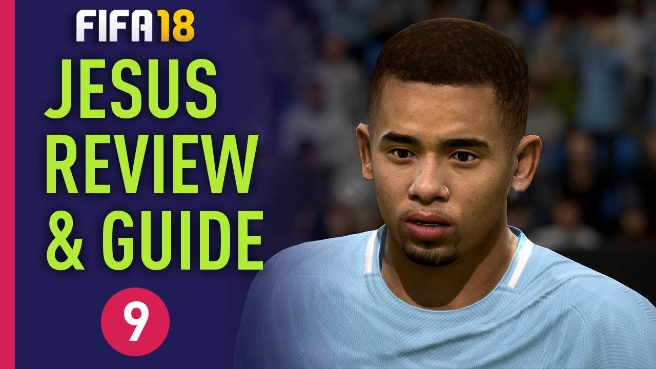 gabriel jesus fifa 18 gameplay